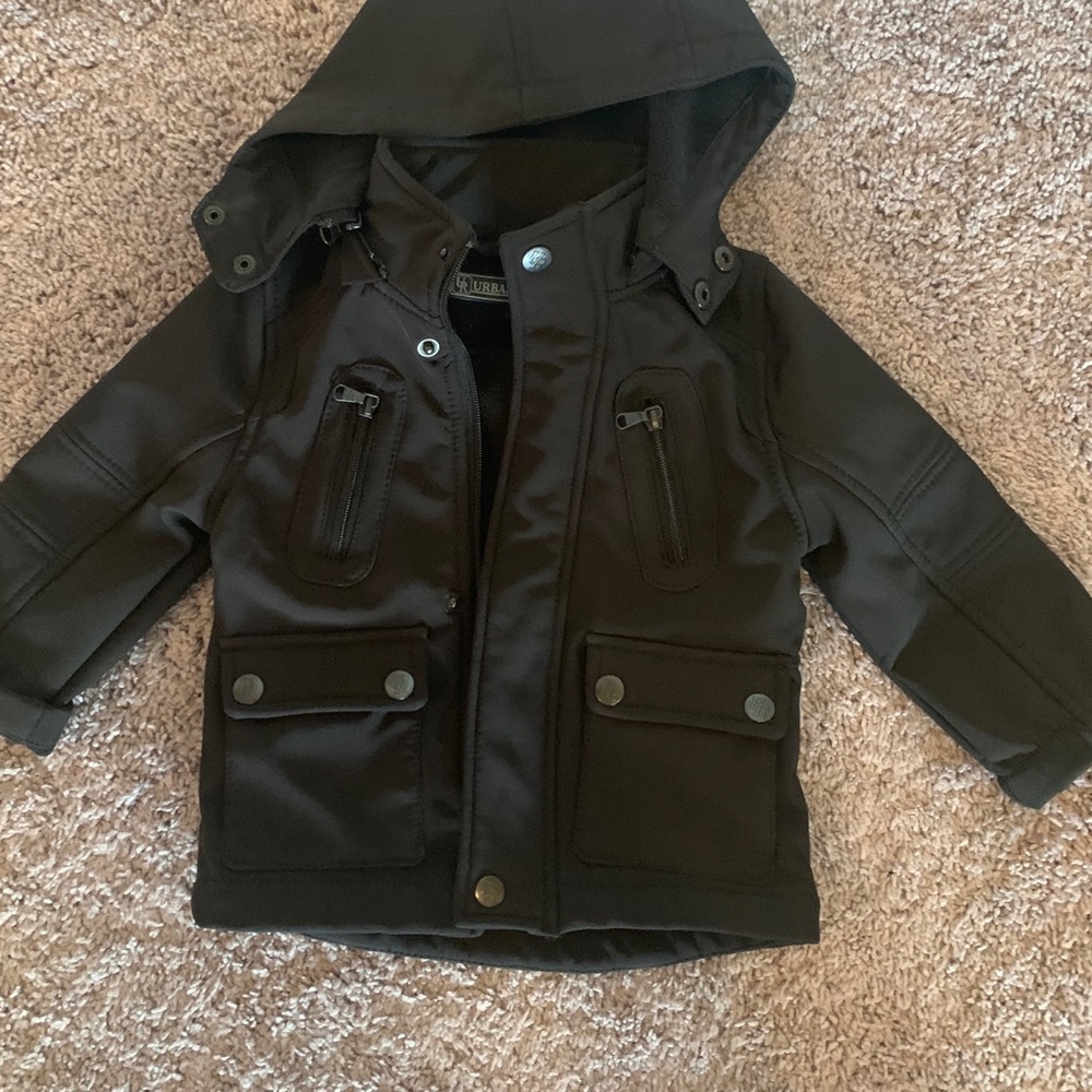 Urban Republic, black jacket, size 18 mo